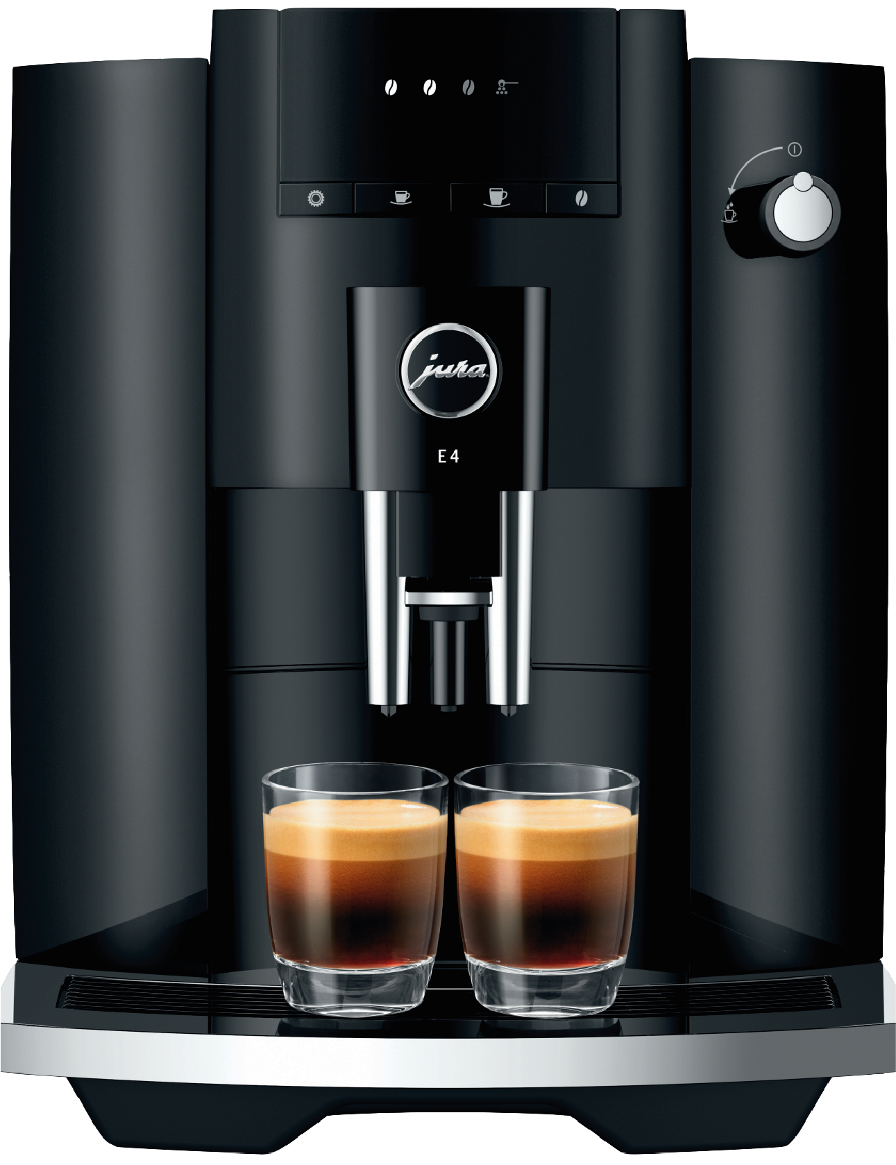 Machine à café automatique JURA E4 disponible chez Inox & Passion